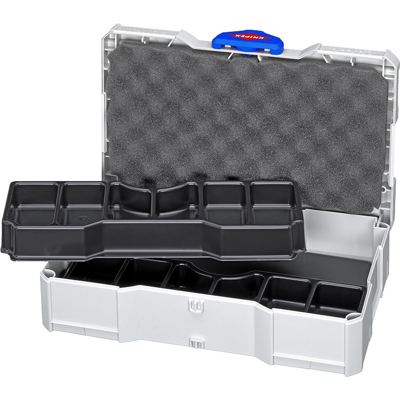 9790-00LE ミニ システイナー KNIPEX(クニペックス) ABS樹脂 外寸(幅×奥行×高さ)265×170×67mm  9790-00LE 17,980円