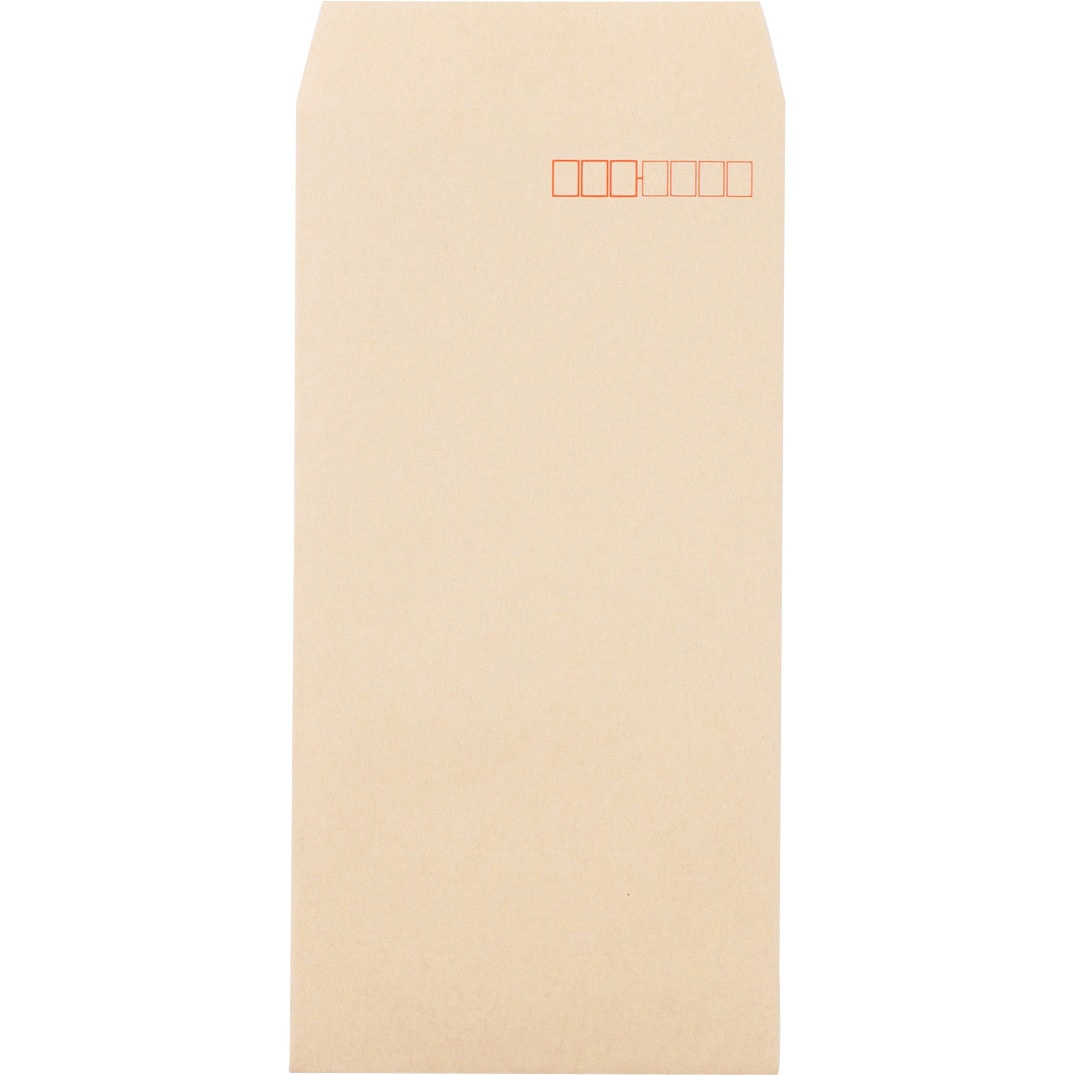 P283J-N3 クラフト封筒 PLUS(プラス)[文具] 茶色 長3〒タイプ 1