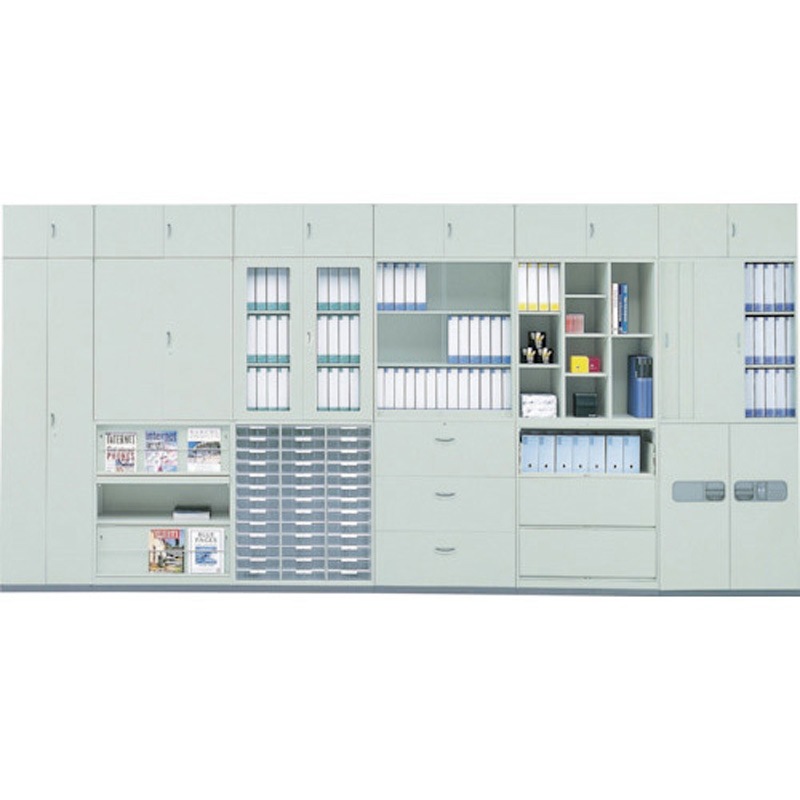 NW-0911H-AW スチール引違い書庫 NW ナイキ ウォームホワイト色 【通販 
