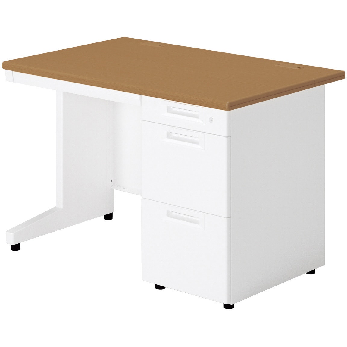 SA-117A-3 T2/W4 SAデスク 片袖机(組立サービスなし) プラス[家具] 奥行700mm