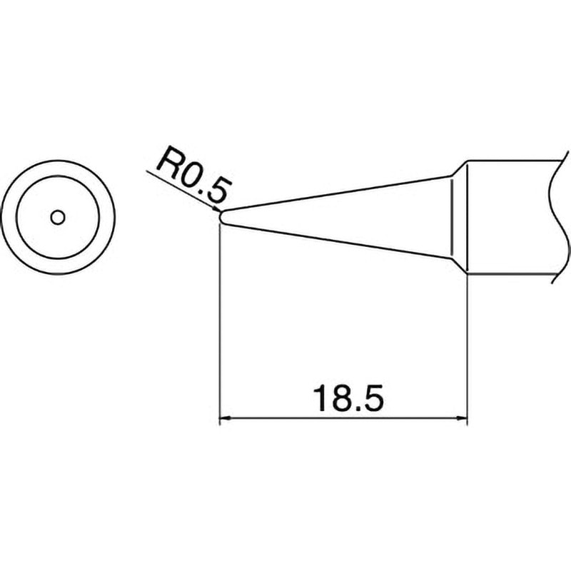 (未使用･未開封品)　白光 こて先 2B型 T19-B2 60wa65s Amazon.co.jp: 白光(HAKKO) こて先 2B型 FX-601/FX-8805用 T19-B2