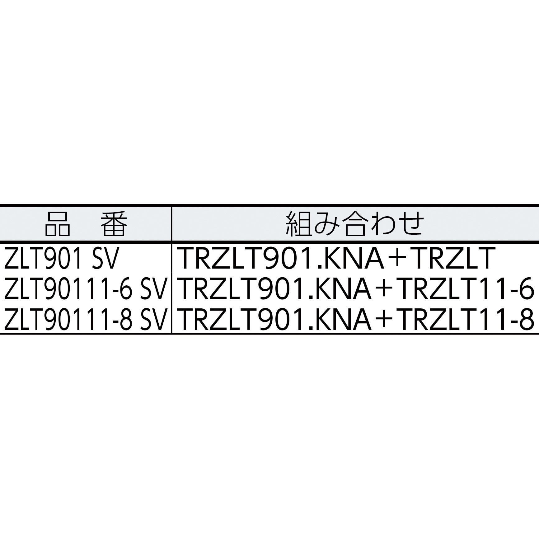 ZLT90111-8 SV 住宅内部専用レバーハンドル錠(チューブラ錠) 1
