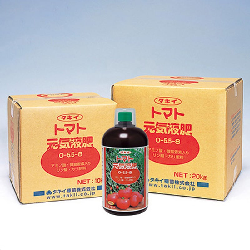 20kg トマト元気液肥 1個(20kg) タキイ種苗 【通販モノタロウ】