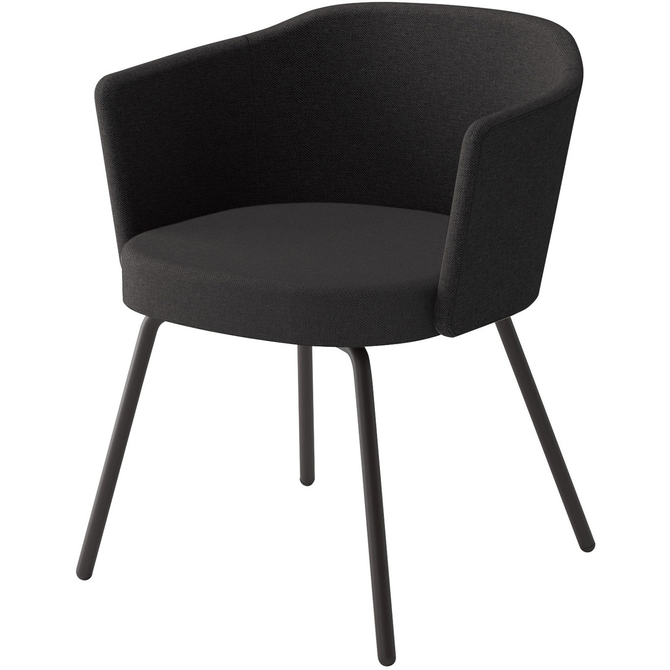 K04-B028SC-E6E62 チェア コーデ 4本脚 張りぐるみ肘 スタンダード張地(配送・組立サービス付き) コクヨ 組立・設置・取付