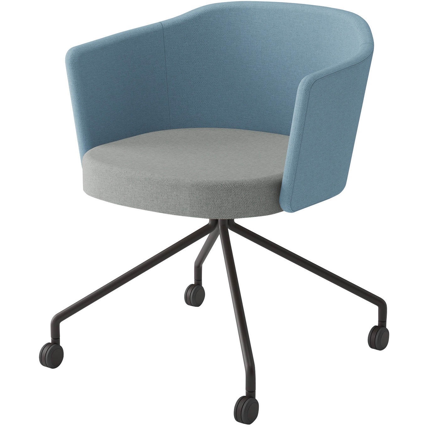 K04-B828CC-E3R33 チェア コーデ キャスター脚 張くるみ肘 スタンダード張(配送・組立サービス付き) コクヨ 組立・設置・取付