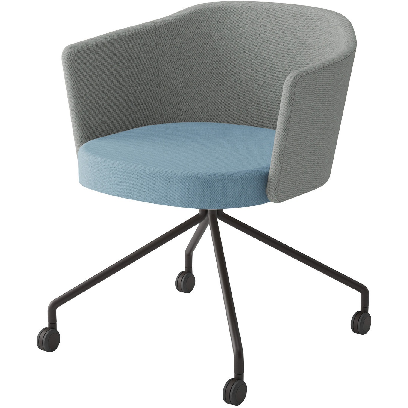 K04-B828CC-R3E33 チェア コーデ キャスター脚 張くるみ肘 スタンダード張(配送・組立サービス付き) コクヨ 組立・設置・取付