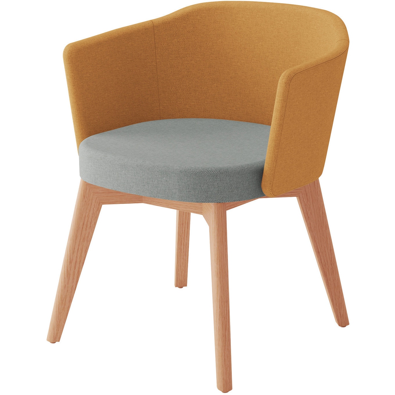 K04-D028CC-E3432 チェア コーデ 木脚 張くるみ肘 スタンダード張地(配送・組立サービス付き) コクヨ 組立・設置・取付 60,390円