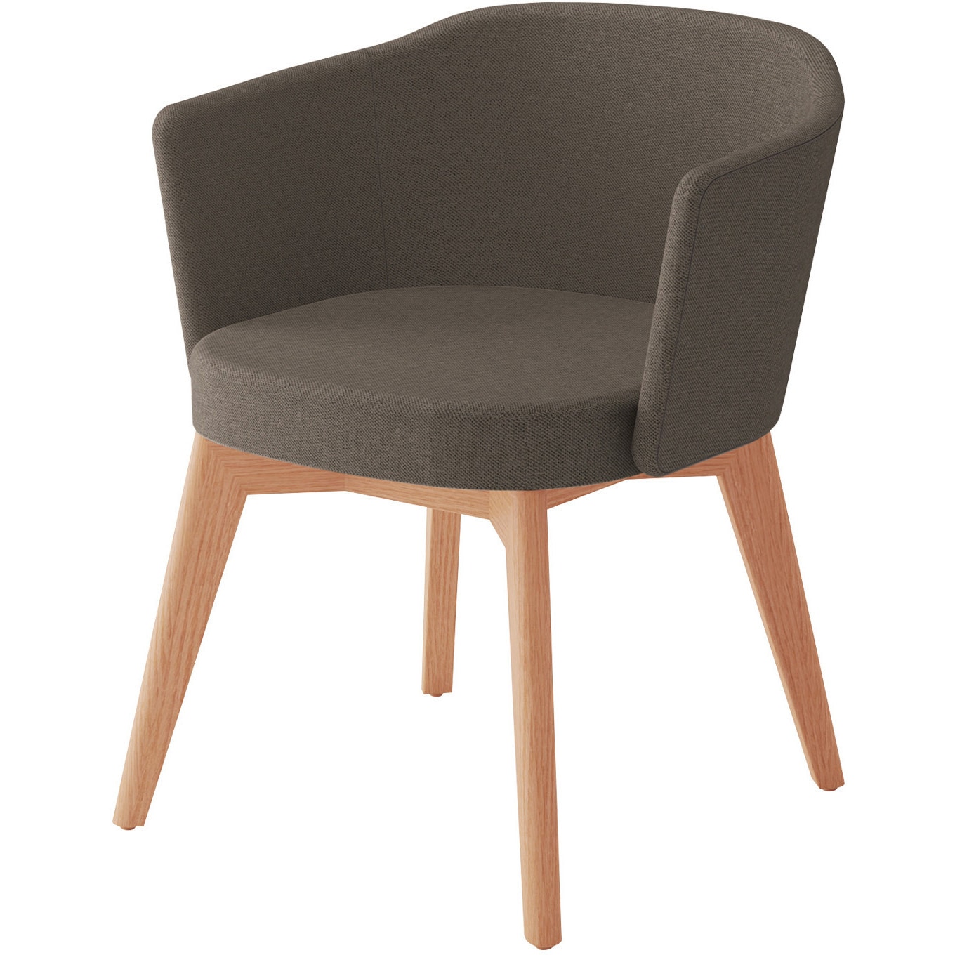 K04-D028SC-M6M62 チェア コーデ 木脚 張くるみ肘 スタンダード張地(配送・組立サービス付き) コクヨ 組立・設置・取付