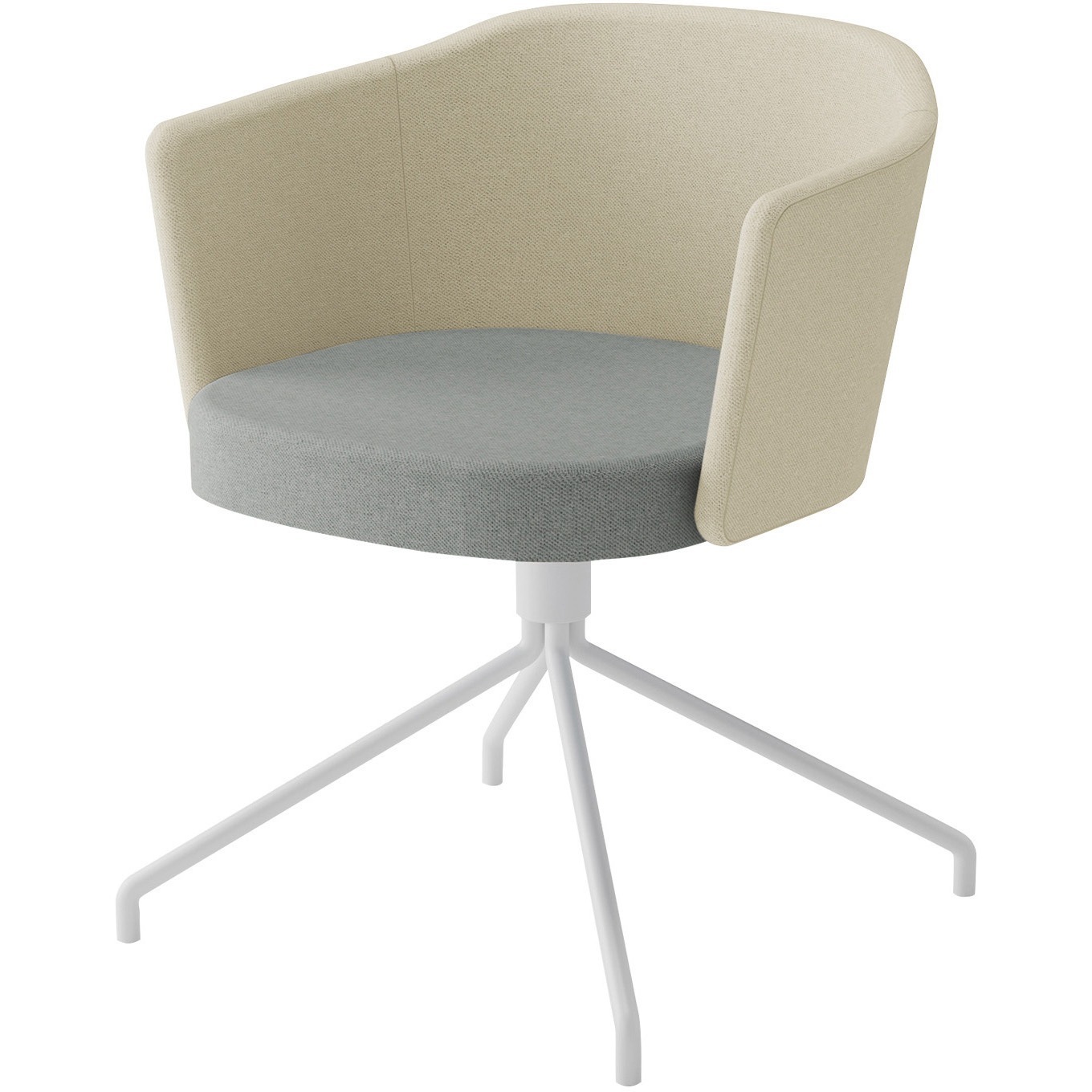 K04-W628CC-E3M12 チェア コーデ 固定脚(座回転) 張ぐるみ肘 スタンダード張地(配送・組立サービス付き) コクヨ 組立・設置・取付