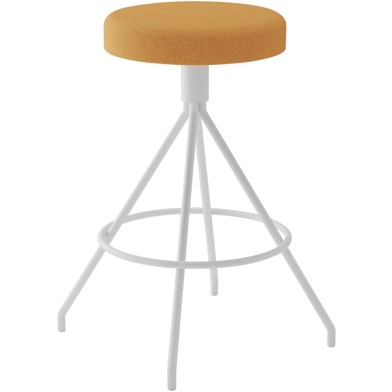 K04-W780XC-43X2 ハイスツール コーデ 固定脚 張くるみ スタンダード張地(配送・組立サービス付き) 1脚 コクヨ 【通販モノタロウ】