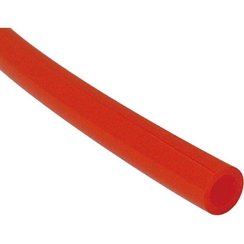 TE-10(10x6.5)R 100m TEタッチチューブ (100m) 千代田通商 耐油/耐摩耗/耐水/高強度/柔軟性 圧縮空気/真空/工業用水 赤色 内径6.5mm外径10mm