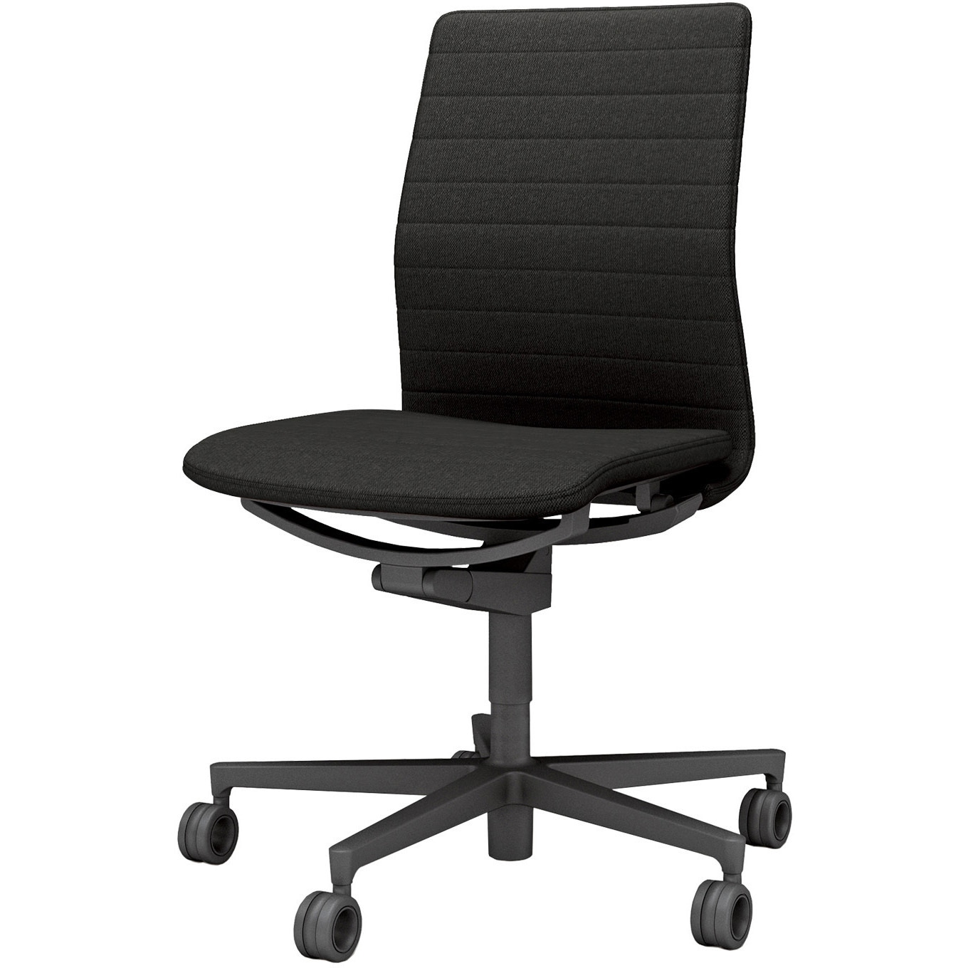 C01-B102CU-BE6E64 オフィスチェア ファブレ ブラック脚 ストライプタイプ(配送・組立サービス付き) コクヨ 組立・設置・取付