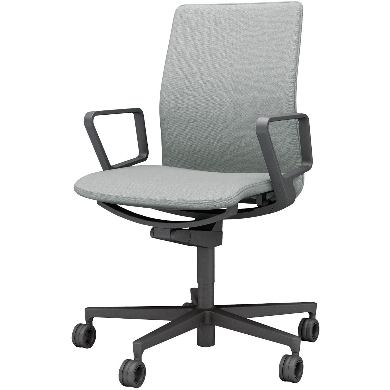 C01-B151CU-BE2E24 オフィスチェア ファブレ ブラック脚 プレーンタイプ(配送・組立サービス付き) コクヨ 組立・設置・取付