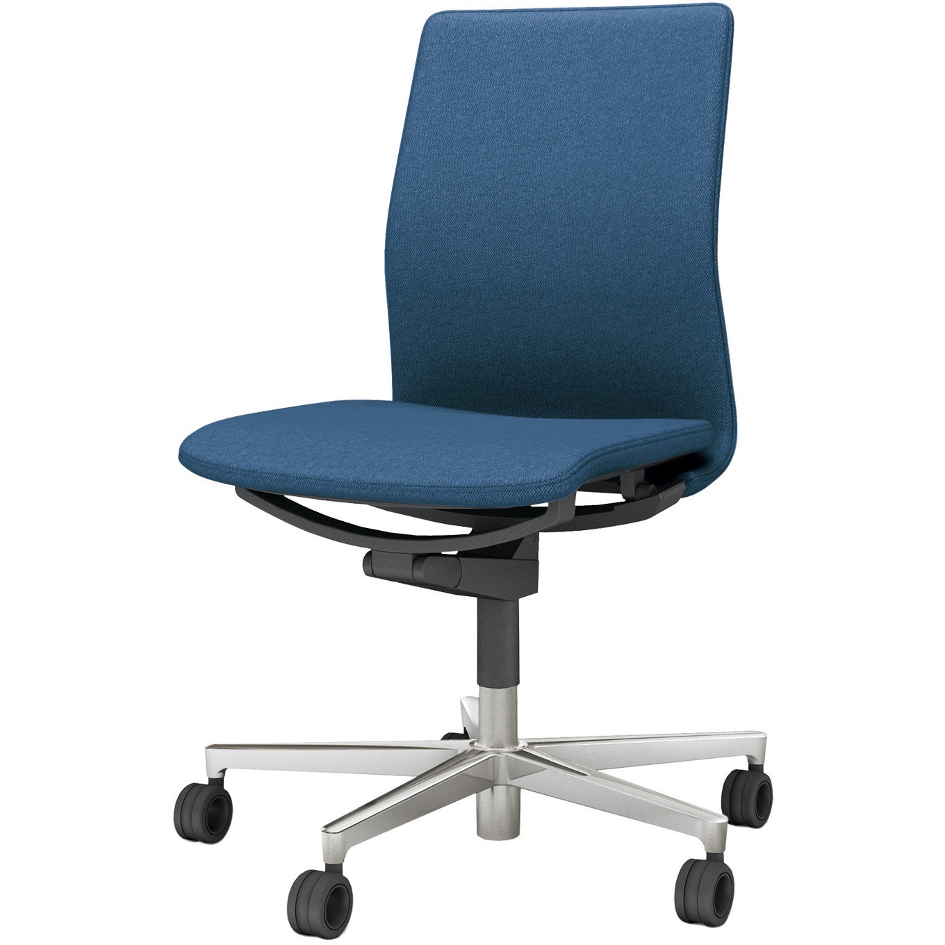 C01-P101CU-BT7T73 オフィスチェア ファブレ ポリッシュ脚 プレーンタイプ 肘無し(配送・組立サービス付き) 1脚 コクヨ 【通販モノタロウ】