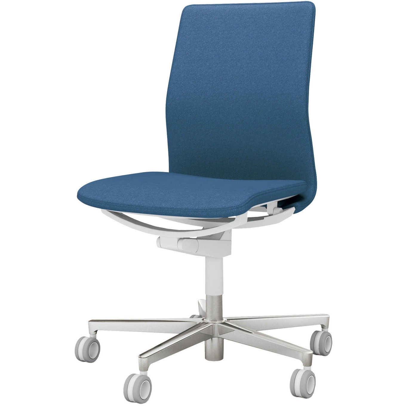 C01-P101CU-WT7T73 オフィスチェア ファブレ ポリッシュ脚 プレーンタイプ 肘無し(配送・組立サービス付き) 1脚 コクヨ 【通販モノタロウ】