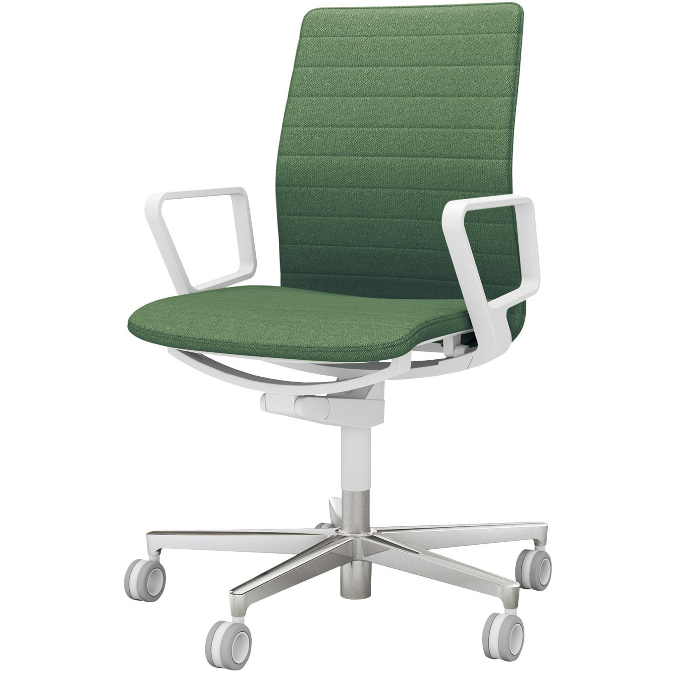 C01-P152CU-WQ6Q63 オフィスチェア ファブレ ポリッシュ脚 ストライプタイプ 肘付き(配送・組立サービス付き) 1脚 コクヨ 【通販モノタロウ】 60,390円