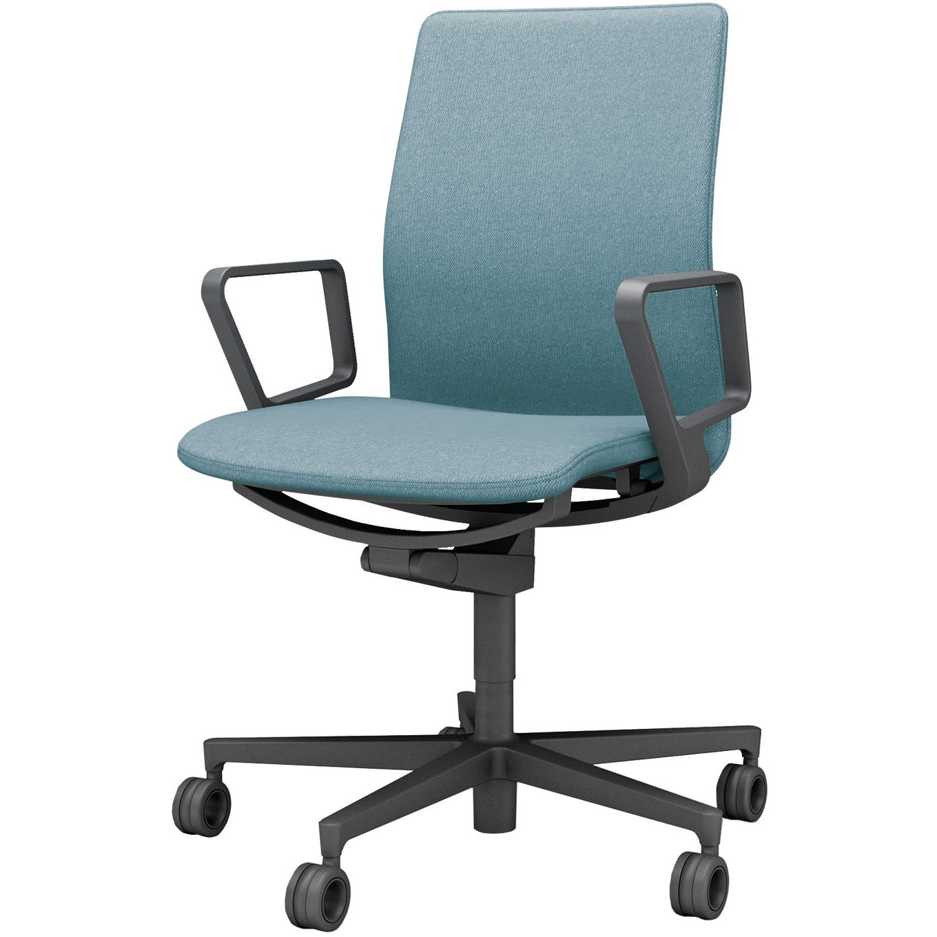 C01-B151CU-BR3R34 オフィスチェア ファブレ ブラック脚 プレーンタイプ(配送・組立サービス付き) コクヨ 組立・設置・取付