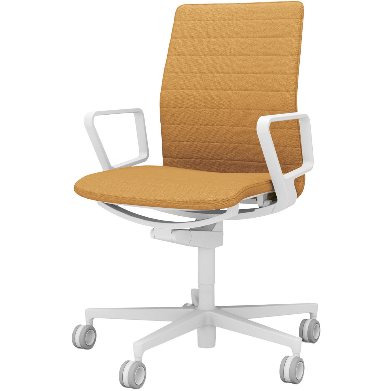 C01-W152CU-W43434 オフィスチェア ファブレ ホワイト脚 ストライプタイプ(配送・組立サービス付き) コクヨ 組立・設置・取付
