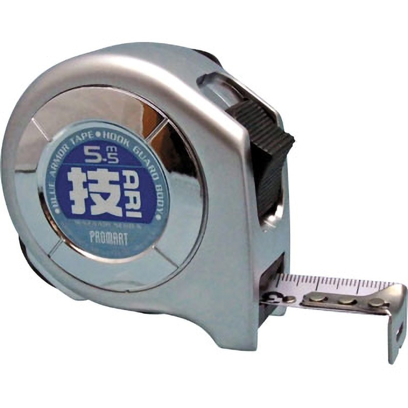 WAZA1955 技あり PROMART(プロマート) 片面目盛 ロック付 メートル 幅