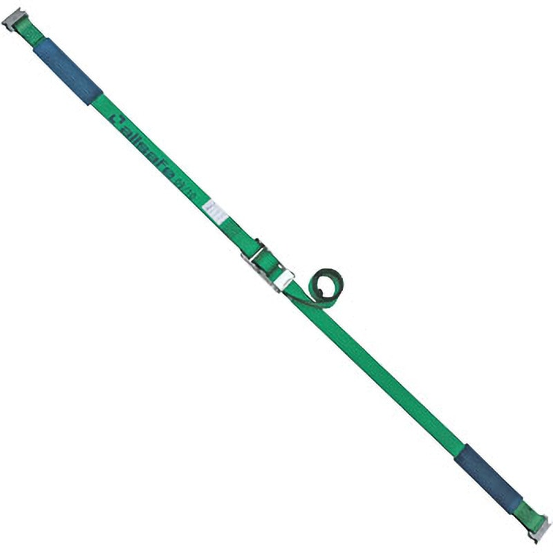 O4TP13 ベルト荷締機(オーバーセンターバックル式) allsafe 荷重500kg ワンピース(トラックレール) ベルト幅45mmベルト長さ巻取側3m  O4TP13