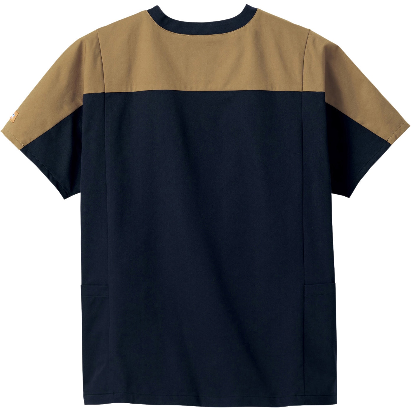 7113SC スクラブ Dickies(ディッキーズ) ダークネイビー×ベ-ジュ色