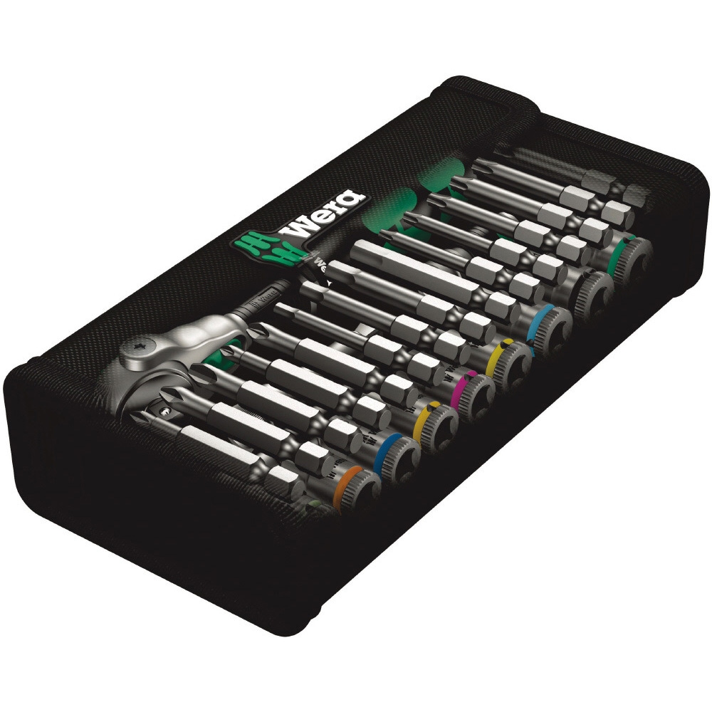 004016 サイクロップラチェット・スピード セット Wera 差込角6.35mm