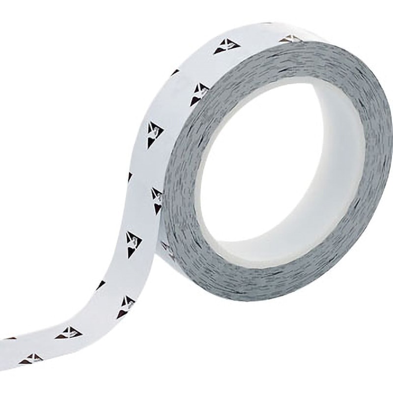 259011 クリーン用ラインテープ(帯電防止タイプ) 日本緑十字社 幅25mm