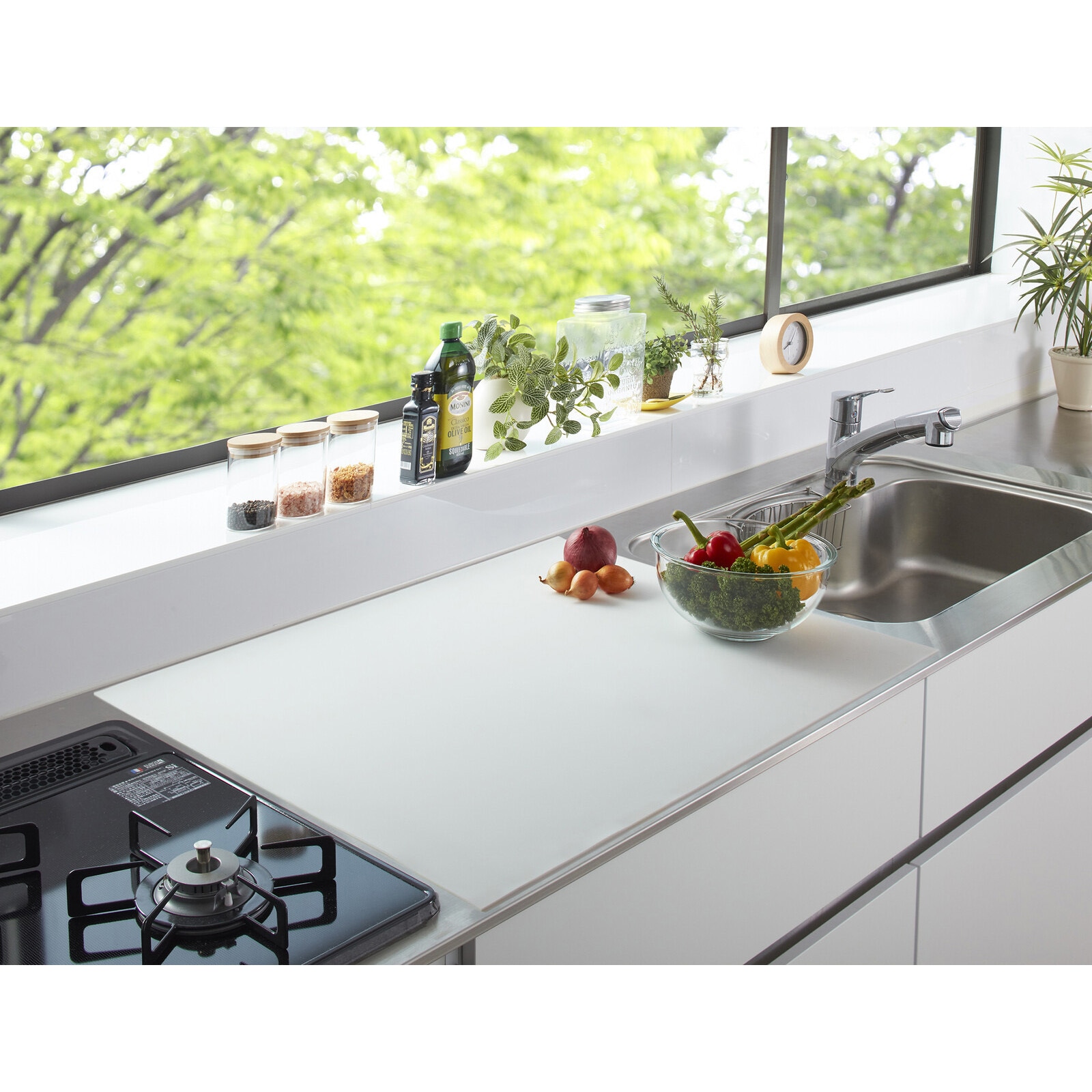 a3415820 ふわピタ!フルサイズシリコン調理台マット 1枚 ファミリー・ライフ 【通販モノタロウ】