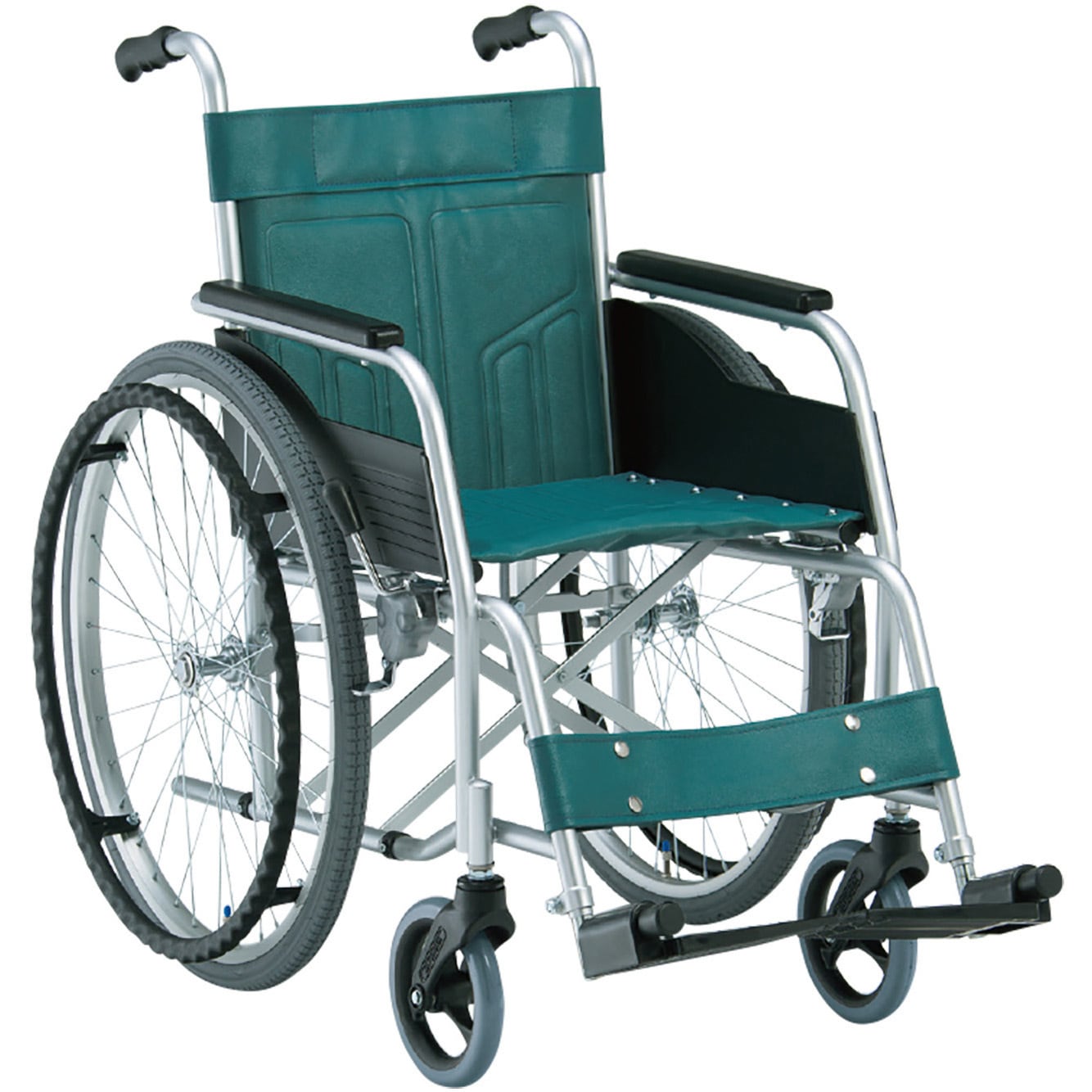 DM-81(ソリッドタイヤ) 車いす 自走・スチール 背固定 DM-81 ソリッド