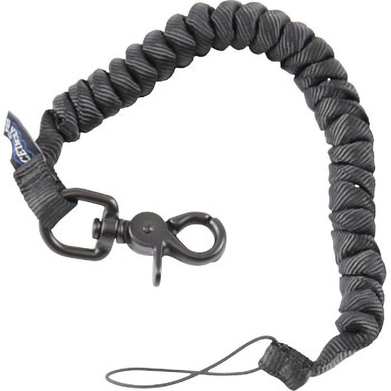 TAMCT3BLK コイルランヤード CETACEA(セタシア) コード長300mm  TAMCT3BLK