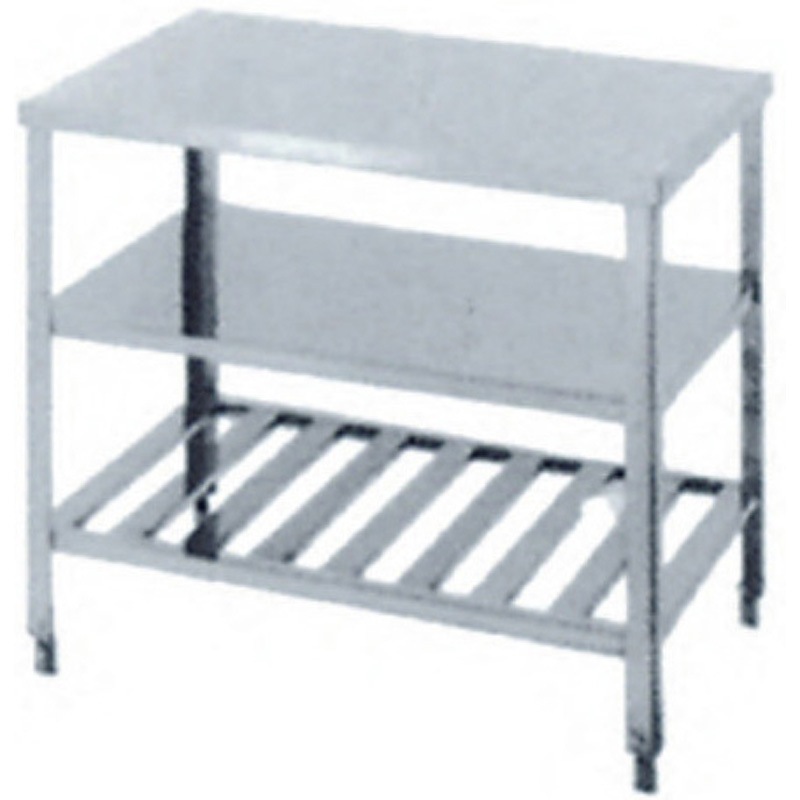 SN-GNT-20 板金 中棚付調理台 ライフ住器 間口60cm高さ80cm  SN-GNT-20