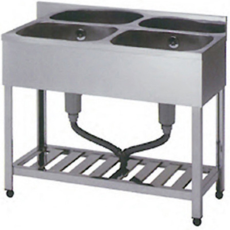 PN-KP2-750 プレス 二槽シンク 1台 ライフ住器 【通販モノタロウ】
