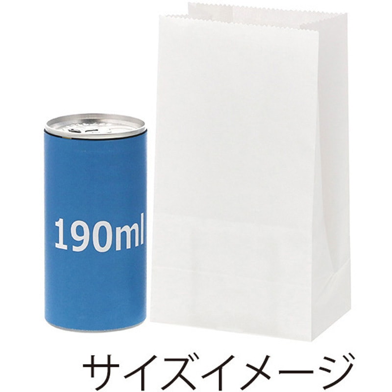 004180300 NF(ノンフッ素) 耐油角底袋 1パック(100枚) HEIKO 【通販