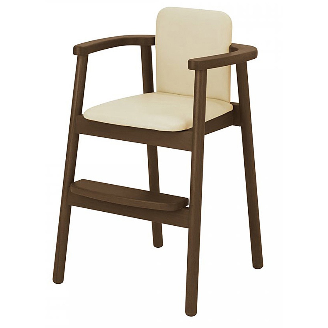 22424×2 木製 スタッキング ハイチェア カトージ 幅44.6cm奥行45.5cm高さ71.5cm 1セット(2脚)