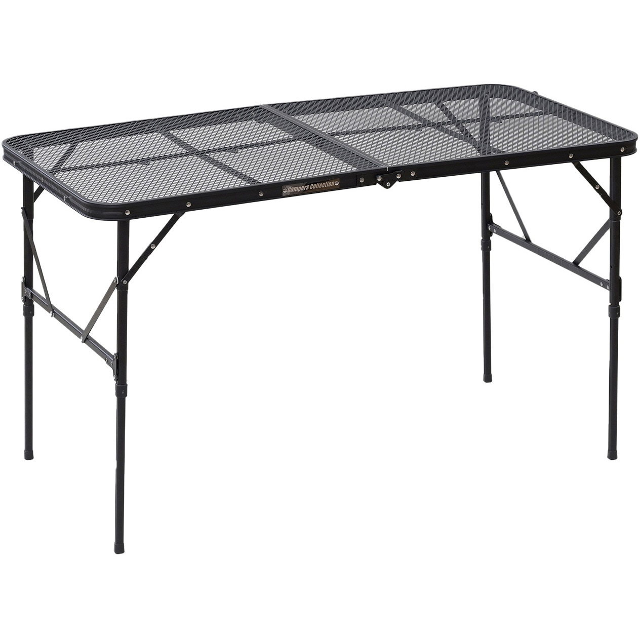 TLT-1260SL(MBK) タフライトレジャーテーブル YAMAZEN(山善) ブラック