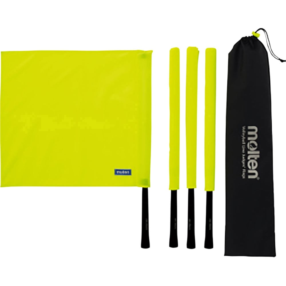 QV0020Y モルテン バレーボール 審判用品 線審フラッグ フラッグ 線審 試合 練習 大会 molten molten イエロー色