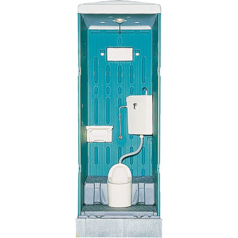 GX-AS-GN トイレユニット GX型 (ポリエチレン製・水洗式) 扉付き 日野