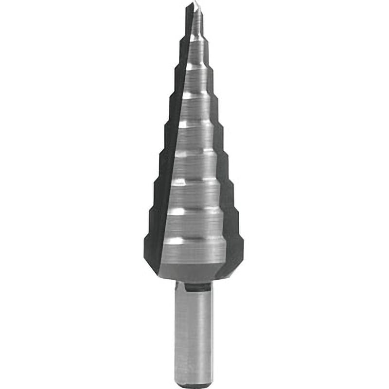 101-351 ステップドリル (3枚刃タイプ) RUKO コバルトハイス製 ノンコーティング シャンク径8mm  101-351