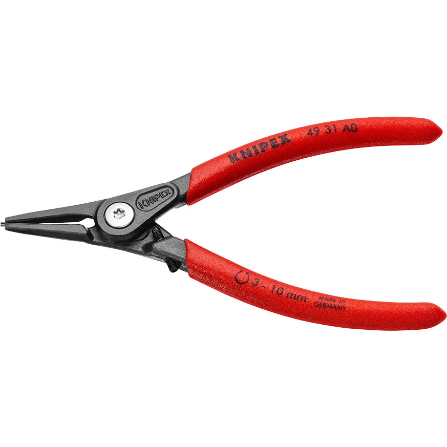 4931-A1 軸用スナップリングプライヤー クニペックス(KNIPEX) 直爪 適合シャフト径10-25mm 4931-A1 - 【通販モノタロウ】