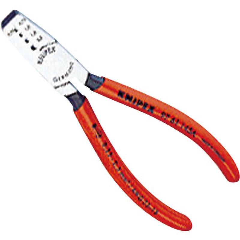 エンドスリーブ用圧着ペンチ KNIPEX(クニペックス) 【通販モノタロウ】