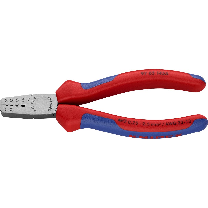 高級素材使用ブランド 9762-145A KNIPEX(クニペックス エンドスリーブ用圧着ペンチ その他