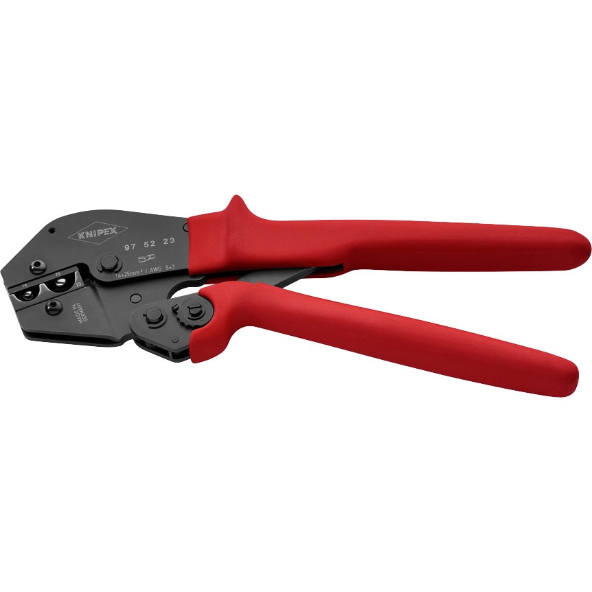 9752-23 圧着ペンチ KNIPEX(クニペックス) 圧着範囲(裸端子用)16