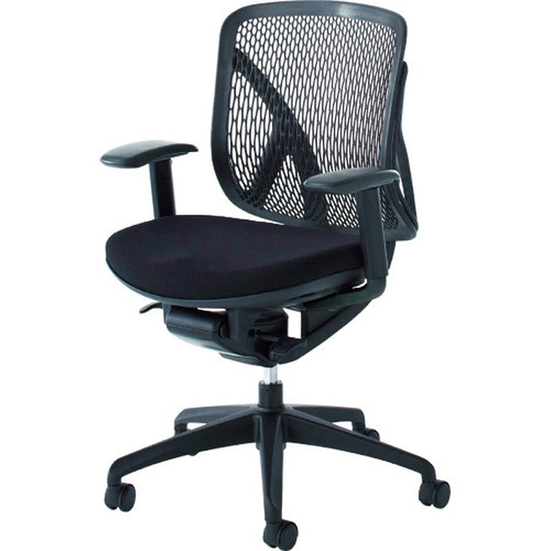 SV0071 オフィスチェア”イエラ” ローバック イナバ 肘掛有 アジャスタブル肘タイプ ランバーサポート無   SV0071