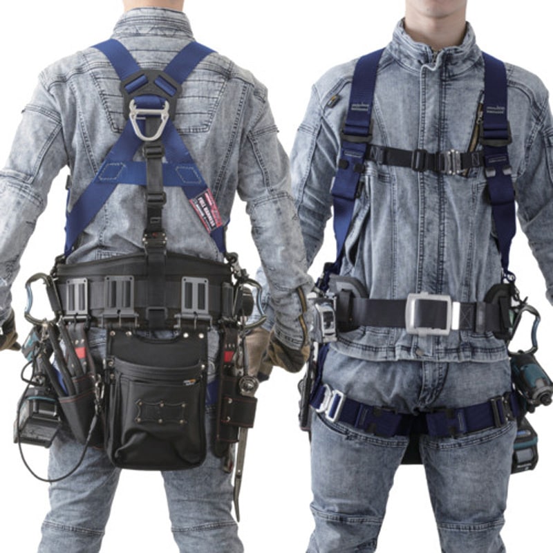 TH-521-OT-BL-S-BX KITEハーネス ツヨロン(藤井電工) ワンタッチ 紺色