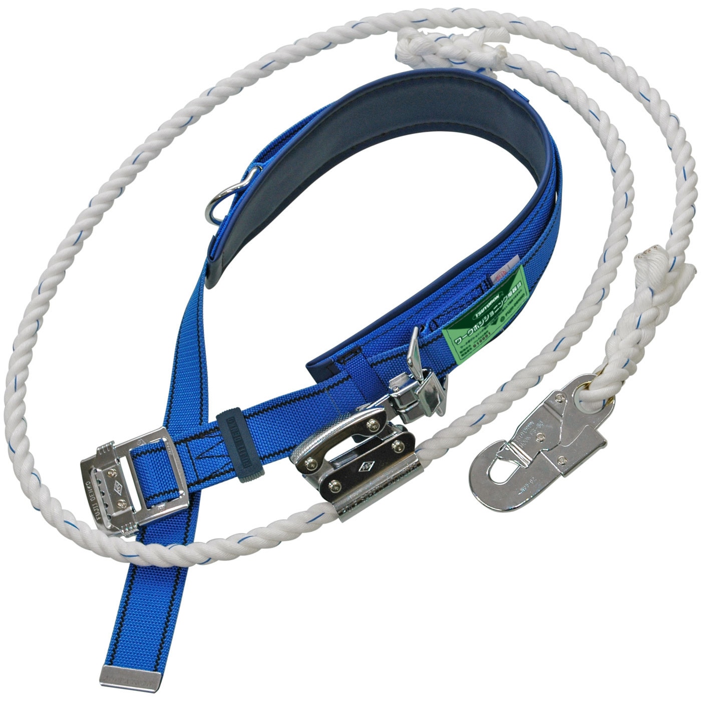 WP-FC-11-BL5-L-JAN-BP ワークポジショニング用器具 柱上安全帯(ワーク