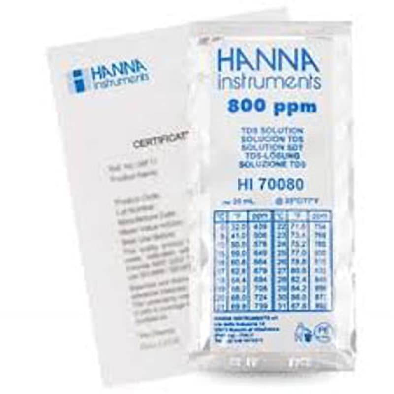 HI 70080C TDS標準液 (スタンダードタイプ) 1本(20mL) HANNA(ハンナインスツルメンツ・ジャパン) 【通販モノタロウ】