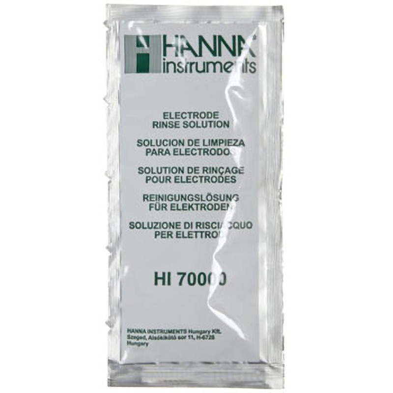 HI 70000P すすぎ液 HANNA(ハンナインスツルメンツ・ジャパン) 1セット(20mL×25袋) HI 70000P