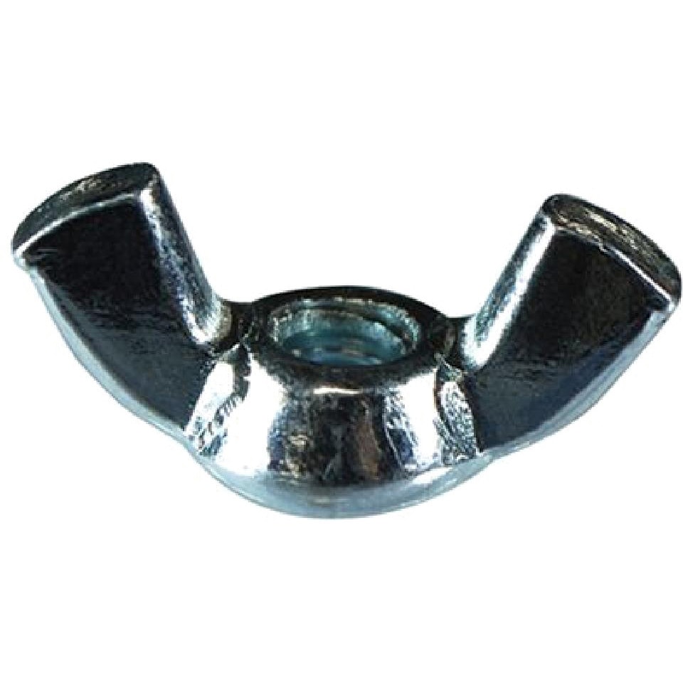 M16 蝶ナット ミリねじ (鉄/ユニクロめっき)(パック品) OHSATO(大里) 呼びM16 1袋(5個)