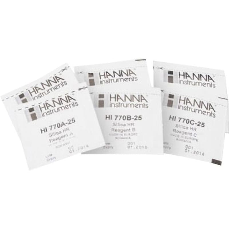 HI 96770-01 水質検査用 シリカ試薬 1パック(100回分) HANNA(ハンナ