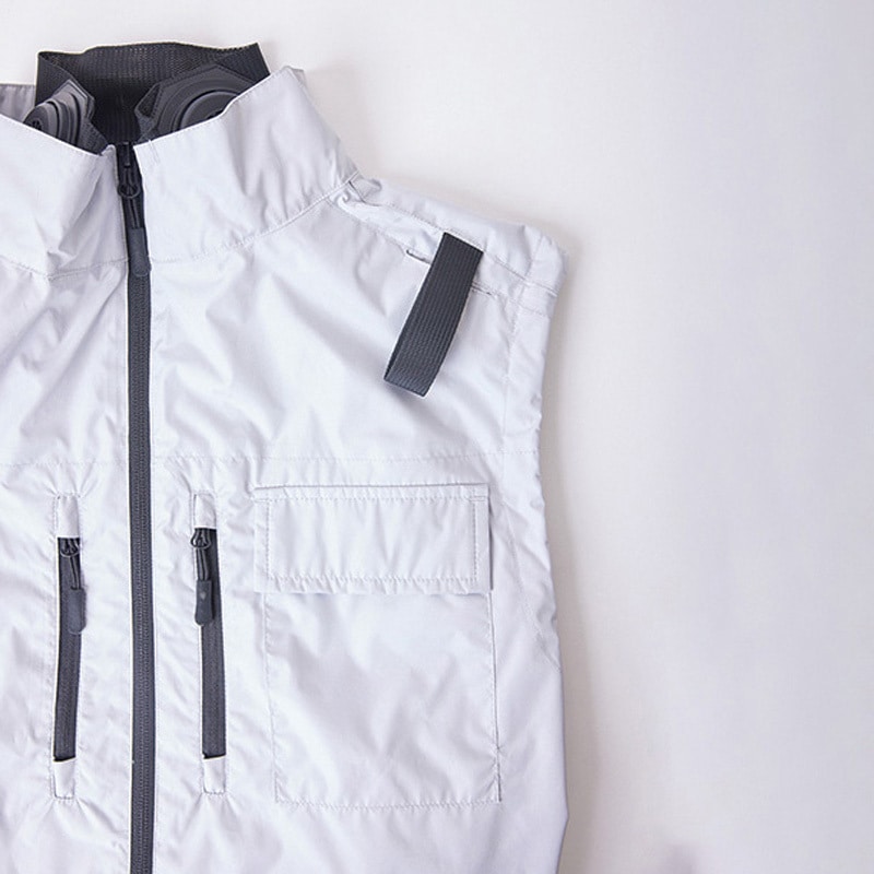 SA-WR-N25-02NV-M COOLFIX PLT2 エアー ベスト [服地のみ] 三愛